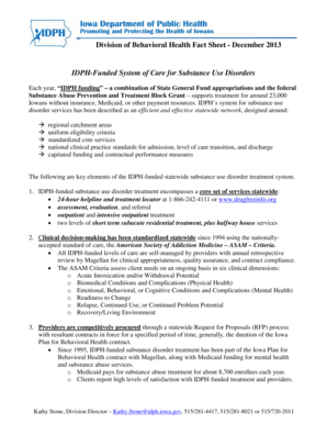 Fillable Online legis iowa Substance Use Disorder Treatment Fact Sheet ...