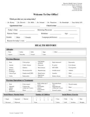 Patient Intake Form