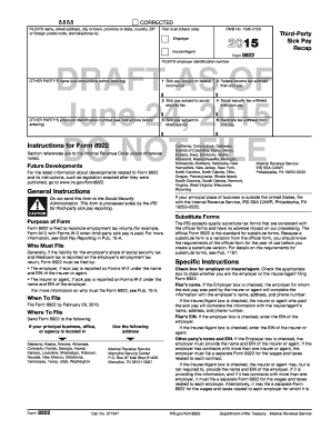 IRS Form 8922 Draft