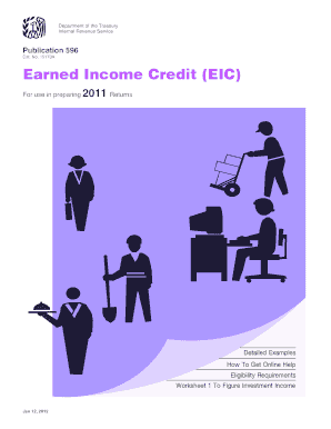 IRS Publication 596 Earned Income Credit
