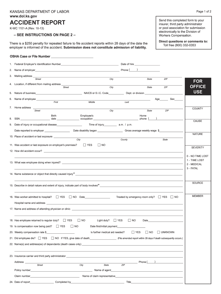 kansas department of labor complaint Preview on Page 1.