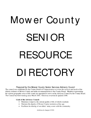 Mower County Senior Resource Directory