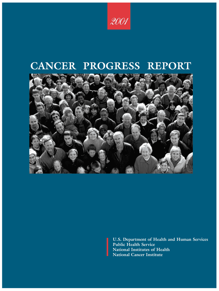 Fillable Online CANCER PROGRESS REPORT Fax Email Print - pdfFiller