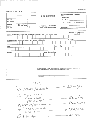 Printable fillable rabies certificate - Edit, Fill Out & Download Hot