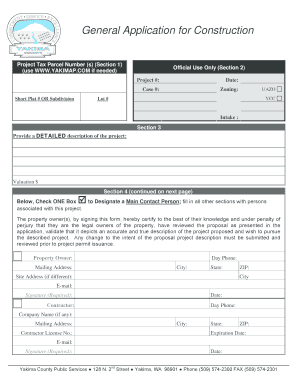 Patio Cover Permit Application