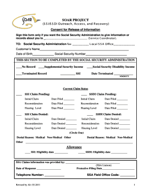 Consent for Release of Information