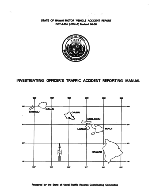 State of Hawaii Motor Vehicle Accident Report - nhtsa