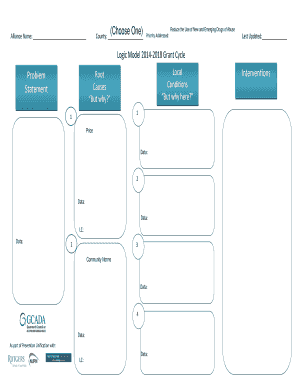 Logic Model Form