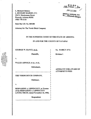 Fillable Online apps supremecourt az AFFIDAVIT ATTORNEY FEES.pdf - apps ...