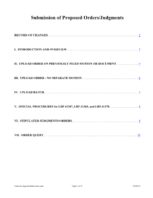 Submission of Proposed Orders/Judgments - orb uscourts