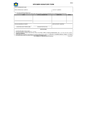 Acknowledgement example for ojt - how to fill up pag ibig specimen signature form