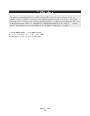 HACCP Plan Form