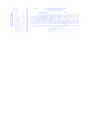 UE Local 896 COGS Union Dues Check-Off Authorization