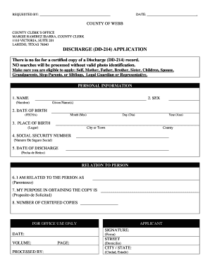 DD-214 Discharge Application