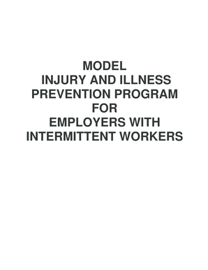 California Injury and Illness Prevention Program