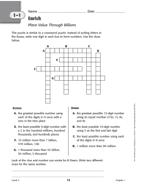 Grade 5 Math Enrichment Worksheets