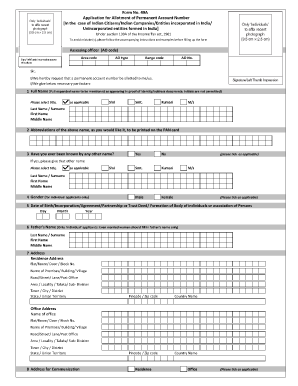 Pan card form correction - nsdl49a