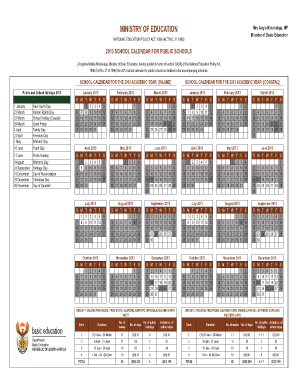 College class schedule example - school calendar form