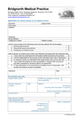 UK Medical Record Access Application