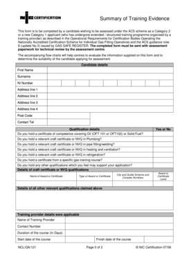 ACS Scheme Category 1/2 Application Form