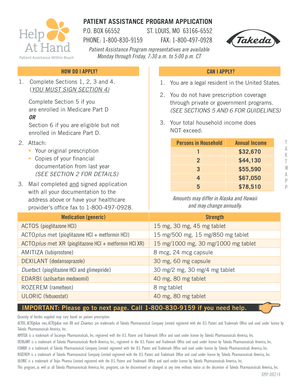 Patient Assistance Program Application