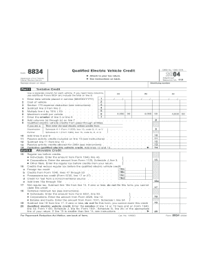 IRS Form 8834