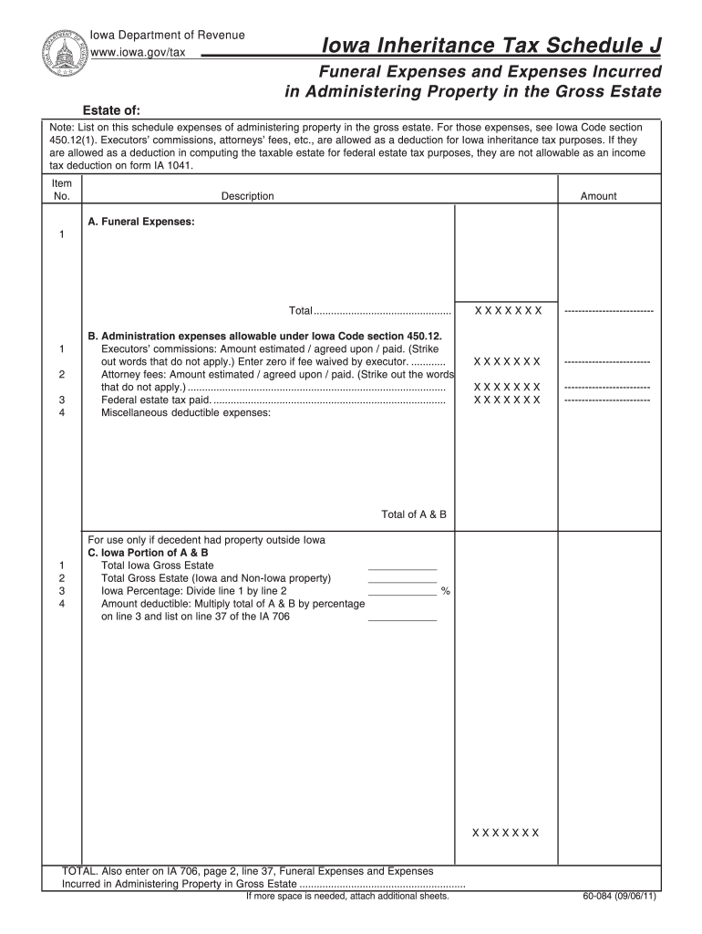 Iowa Inheritance Tax Return Instructions Tax Preparation Classes