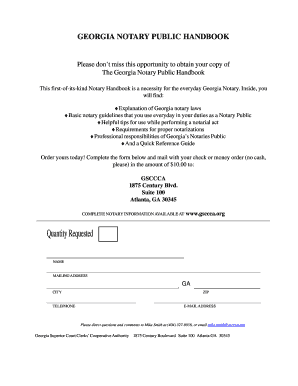 Georgia Notary Public Handbook