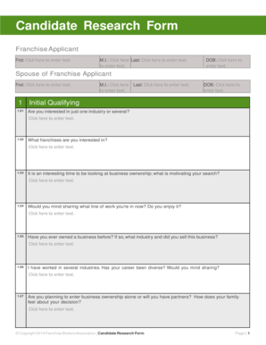 Form preview
