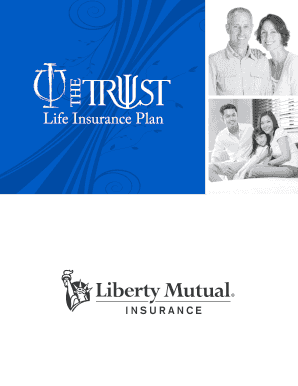 Trust Group Term Life Insurance Application