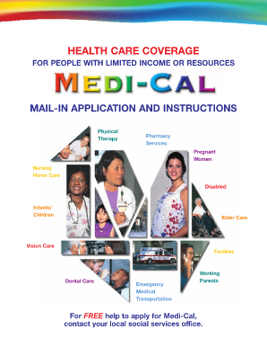 Medi-Cal Mail-In Application Introduction - Department of Health - dhcs ca
