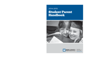 Wake County Student Parent Handbook Verification Form
