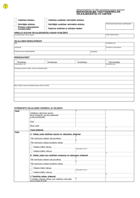 Finnish Debt Settlement Payment Plan