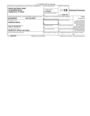 Form 1099-INT