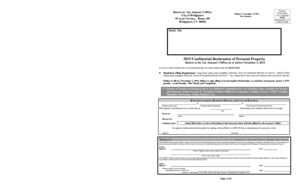2015 Connecticut Personal Property Declaration
