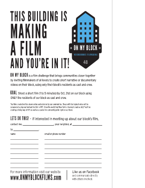 On My Block Film Challenge