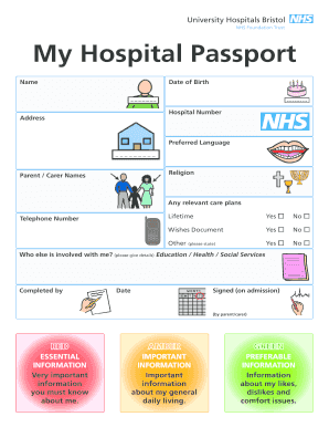 Hospital Passport