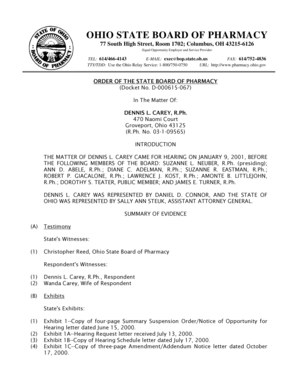 us FAX: 614/7524836 TTY/TDD: Use the Ohio Relay Service: 1800/7500750 URL: http://www - pharmacy ohio