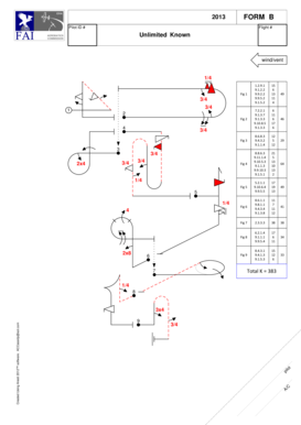 CIVA Aerobatics Scorecard Form B