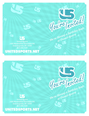 United Sports Birthday Party Waiver