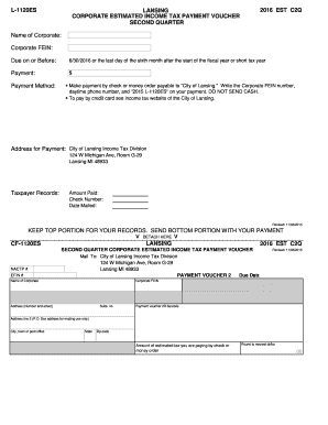 How to make tickets on microsoft word - CORPORATE ESTIMATED INCOME TAX PAYMENT VOUCHER