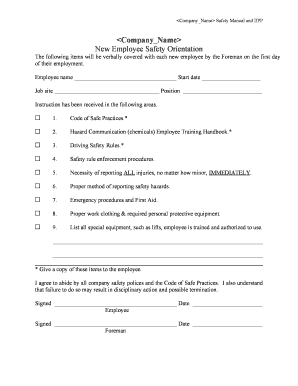 Generic fillable emergency contact form