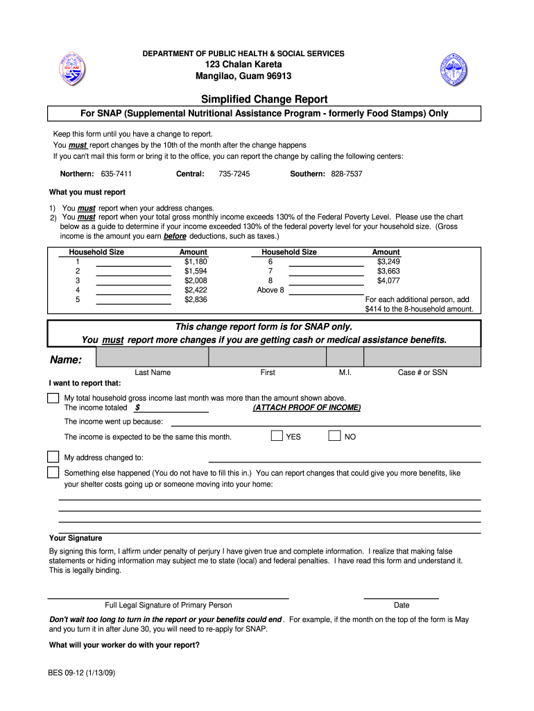 Guam Snap Application Fill Online Printable Fillable Blank PdfFiller