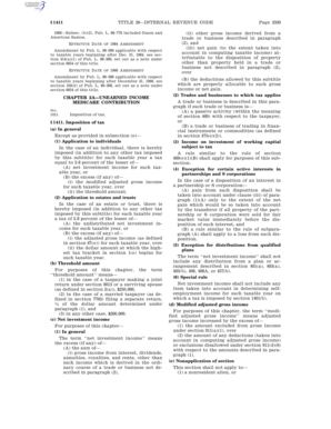 US Federal Tax Code Section 1411