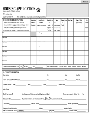 Housing Application