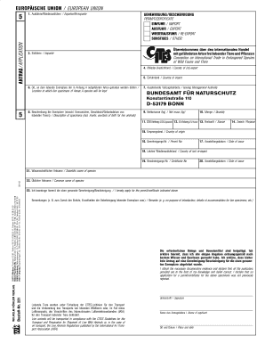 Anwendung auf Genehmigung/Bescheinigung