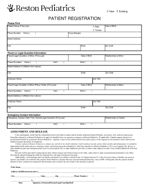 Patient Registration Form