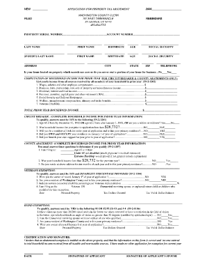 Utah Property Tax Abatement Application