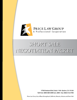 Price Law Group Short Sale Package