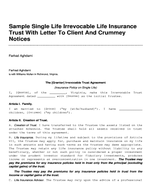 Submit life insurance letters to clients Form Templates ...